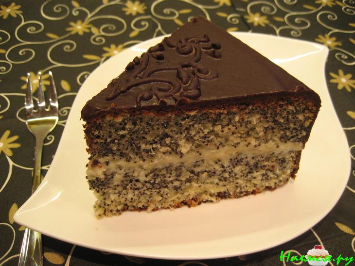 Торт Трюфельно-Маковый