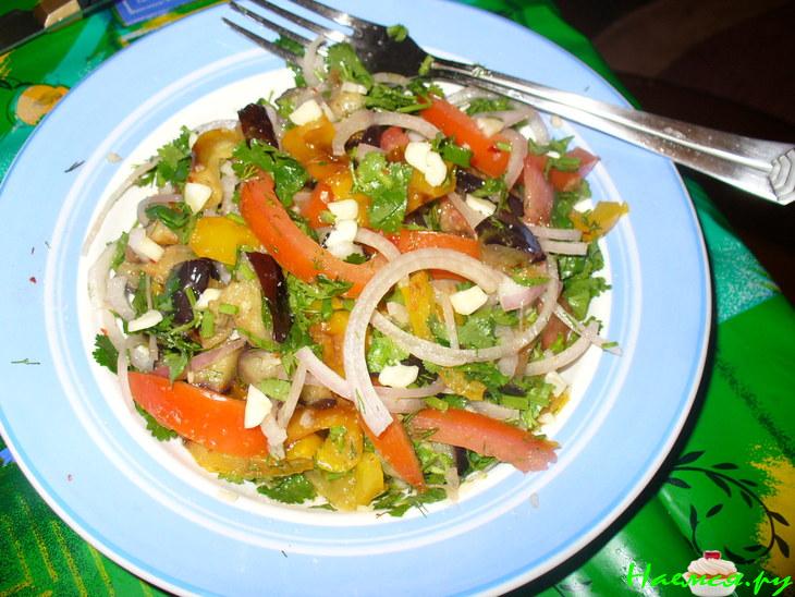 Овощной салатик "Дачный"