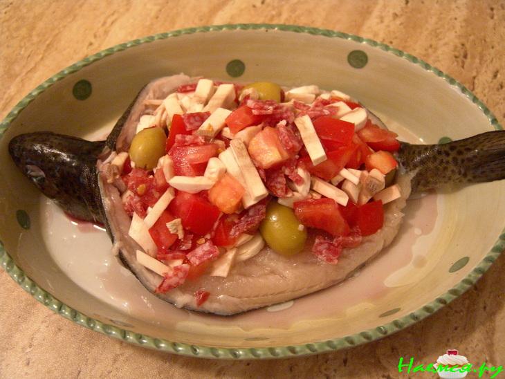 Рыба-пицца Рыба-пицца