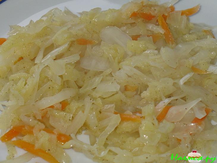 Любимая капустка к нюрнбергским мини-колбаскам Любимая капустка к нюрнбергским мини-колбаскам