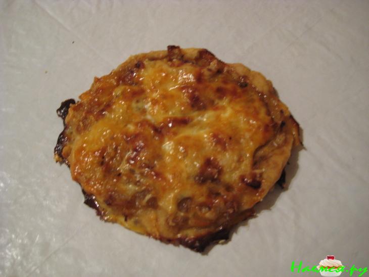Луковый пирог с сыром