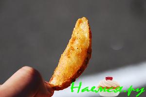 Голландские чипсы в 2-х соусах