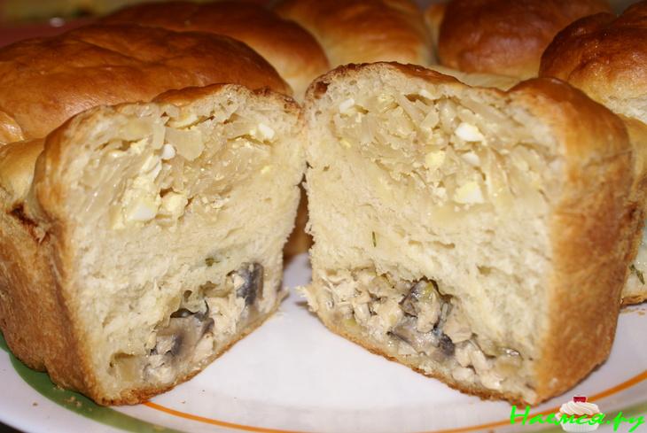 Пирог с тремя начинками. Альтернатива курнику Пирог с тремя начинками. Альтернатива курнику