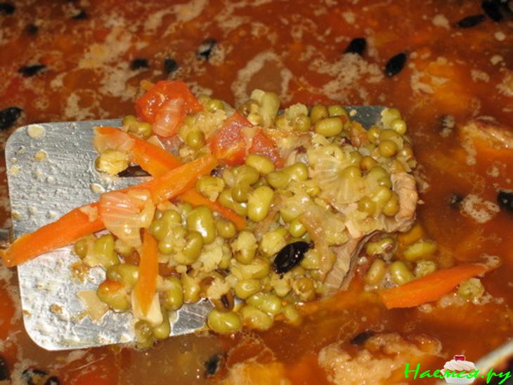 Машхурда (Суп с машем и рисом)