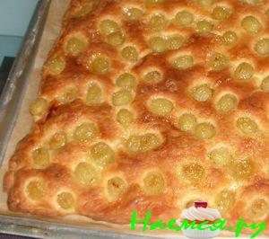 Пирог с виноградом Пирог с виноградом