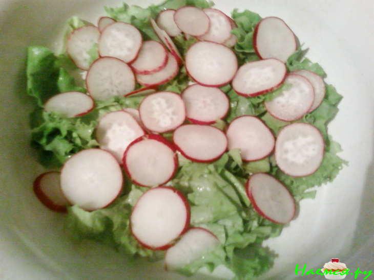 Салат овощной "Весенний" Салат овощной "Весенний"