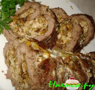 Рулет из говядины