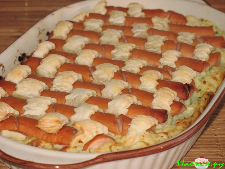 Печеное пюре из картошки и кольраби Печеное пюре из картошки и кольраби