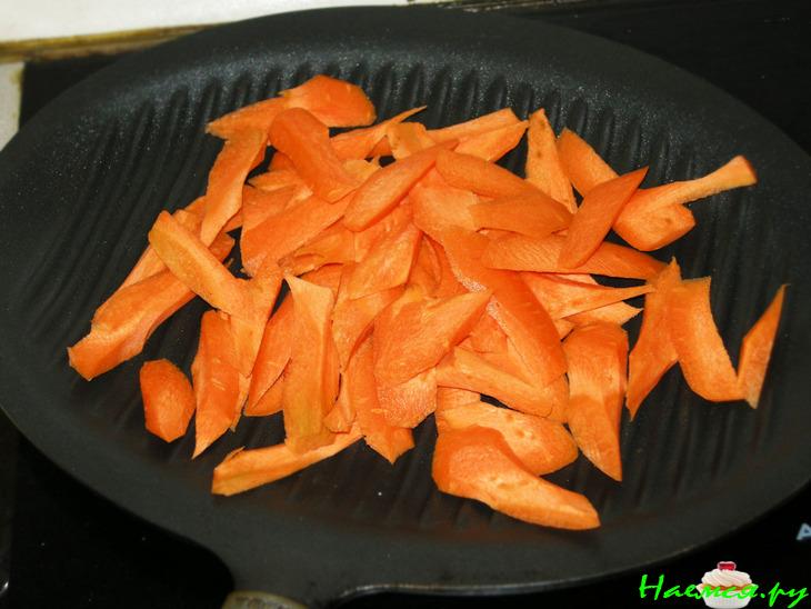 Баранья шейка с овощами