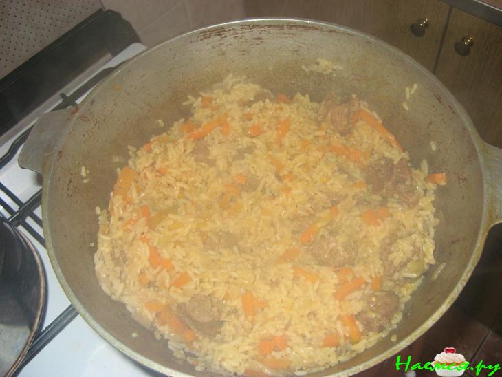 Плов с говядиной