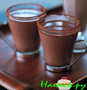 Горячий шоколад с мятой