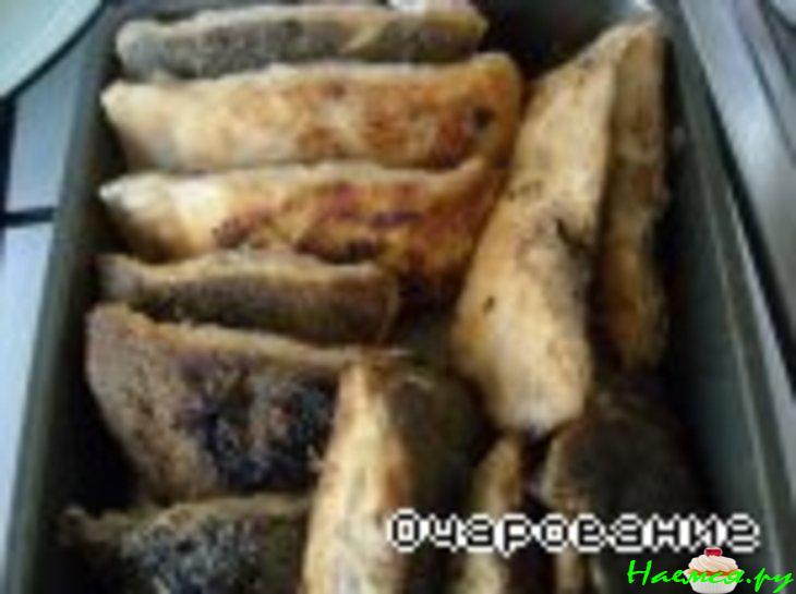 Камбала 'Изысканная' с шампиньонами в сметане