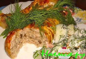 Фаршированные куриные ножки