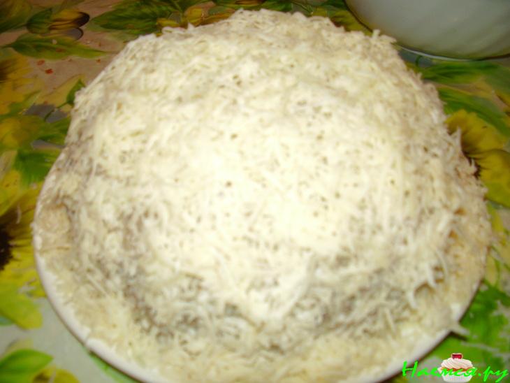 Закусочный торт с филе сельди Закусочный торт с филе сельди