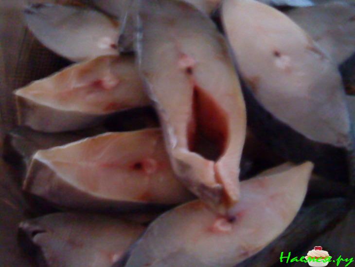 Масляная рыба маринованная