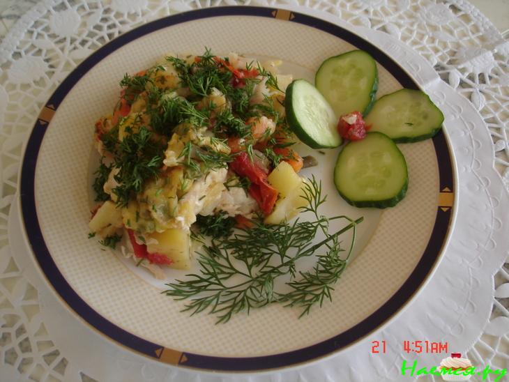 Курица в пергаментных мешочках