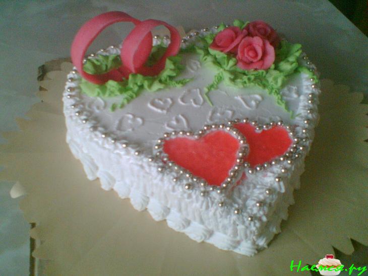 Торт свадебный