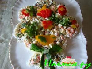 Салат "Весенний букет" Салат "Весенний букет"