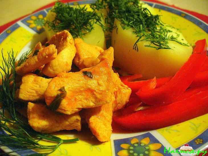 Куриные грудки в томатном соке Куриные грудки в томатном соке