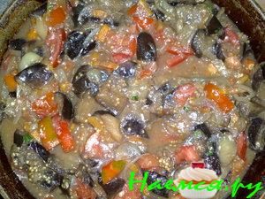 Рагу из баклажанов