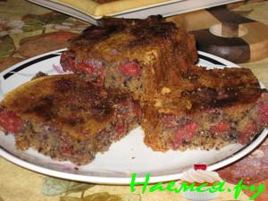 Пирог из вишен-'Нежность' Пирог из вишен-'Нежность'