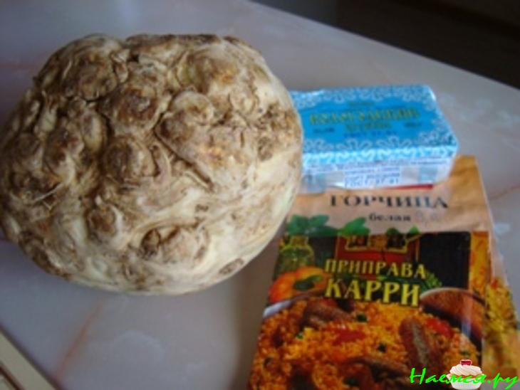 Печеный сельдерей Печеный сельдерей