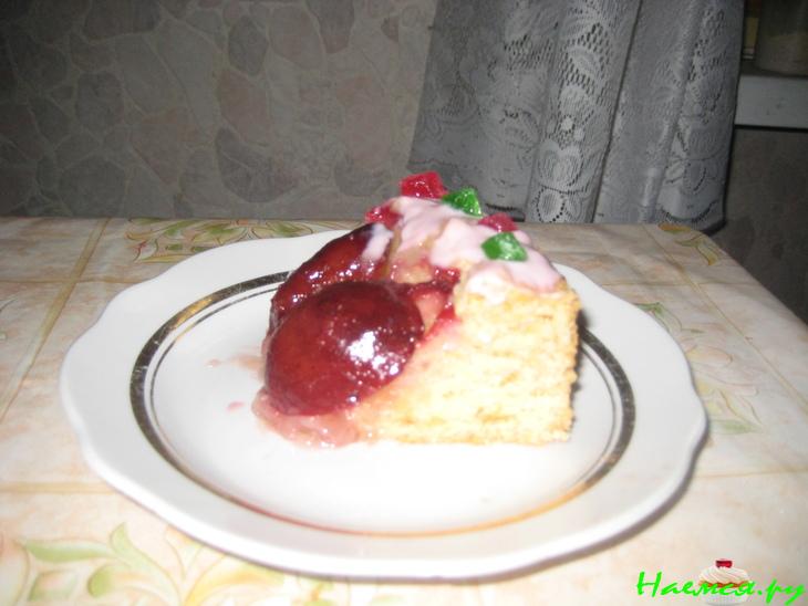 Аналогичный пирог со сливами Аналогичный пирог со сливами