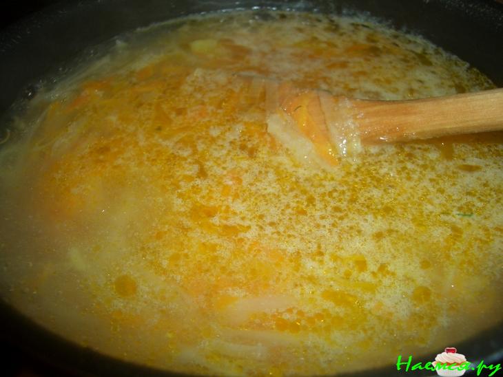 Крем-суп с копченным лососем по-фински Крем-суп с копченным лососем по-фински