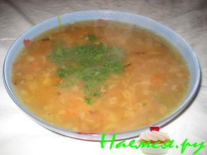 Чесночный суп со сливками