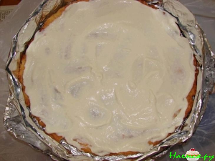 Торт - желе "Зелёный мускат"