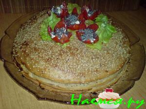 Блинный торт "Проводы зимы" (День седьмой, последний!)