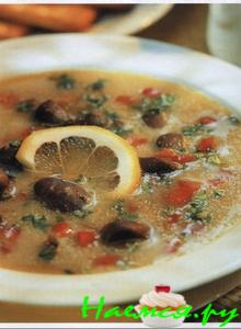 Суп из почек по-английски