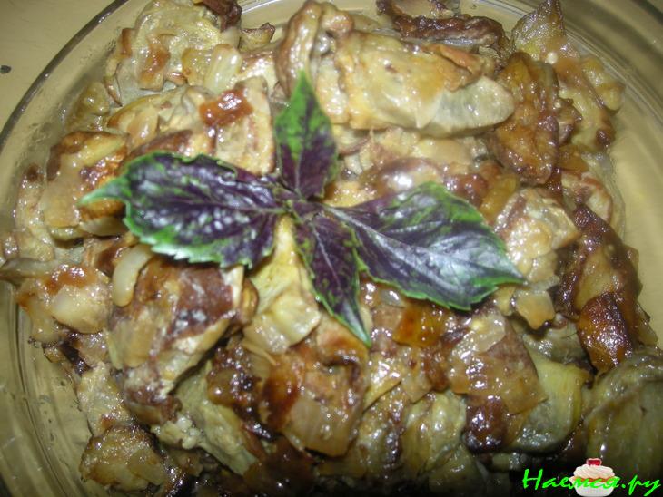 Баклажаны, как грибы