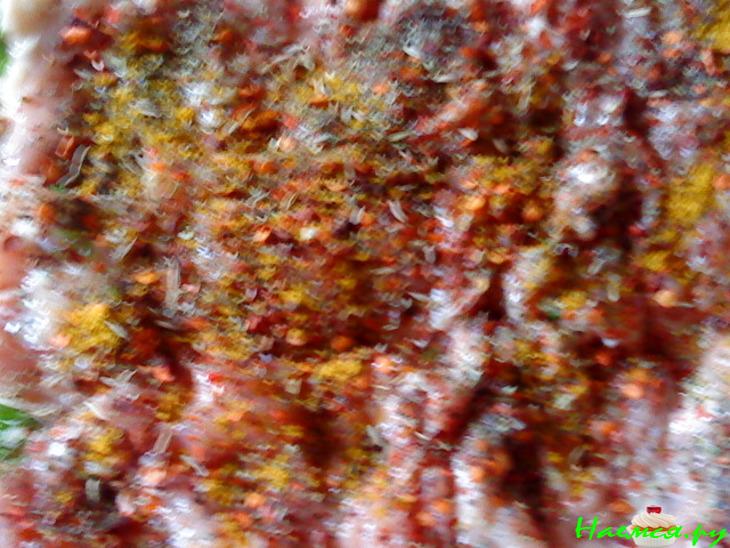 Рулет куриный с морковкой пряный