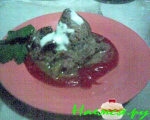 Нежная печёнка со сливками Нежная печёнка со сливками