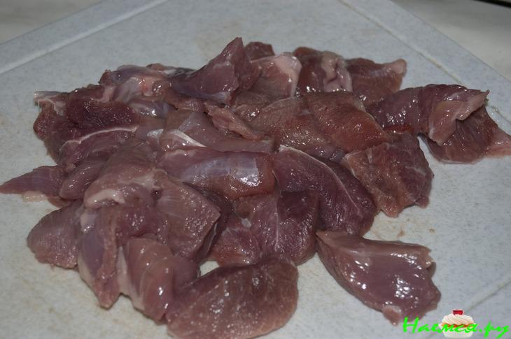 Свинина по-китайски с соевым соусом