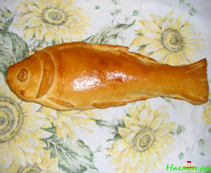 Пирог рыбный (старорусские пироги)