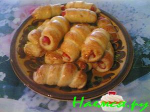 Крабовые палочки в тесте