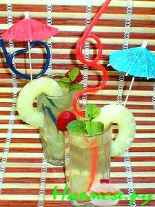 Коктейль 'Ананасы в шампанском' Коктейль 'Ананасы в шампанском'