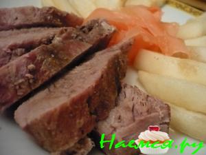 Свинина имбирная, запеченная "Hot stuff"