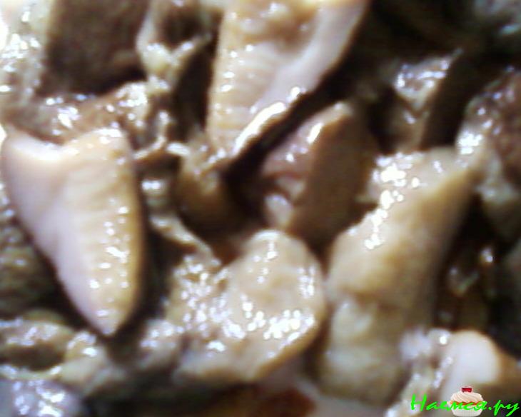 Салат "Экзотика" с грибами и крабовыми палочками