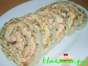 Рулет из армянского лаваша