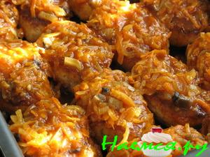 Постные рыбные котлеты с грибной начинкой