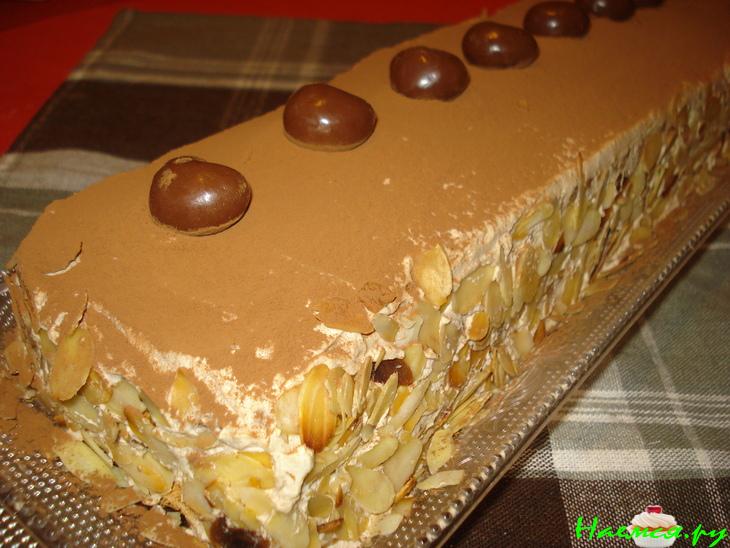 Торт "Марджолайн" (marjolaine)