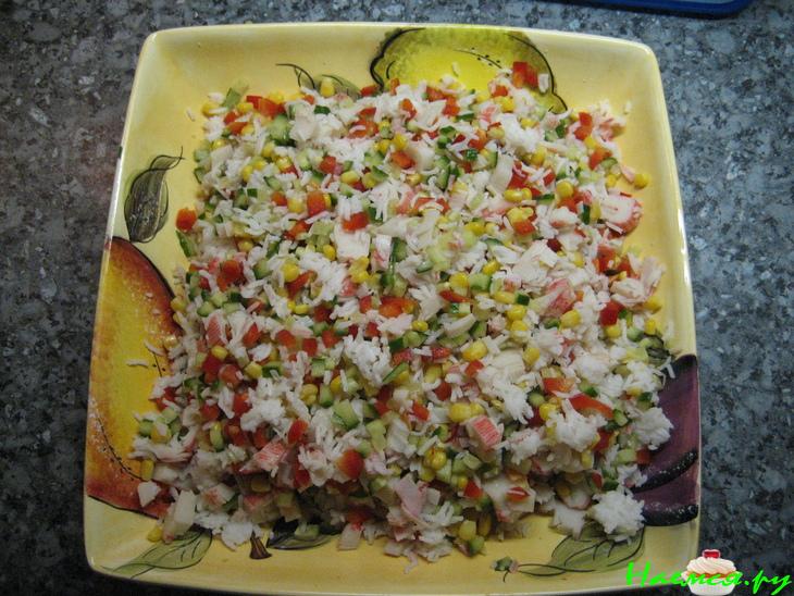 Салат "Серпантин" Салат "Серпантин"