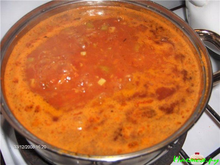 Томатный суп