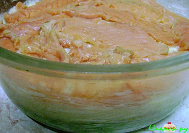 Овощное закусочное пюре с горбушей Овощное закусочное пюре с горбушей