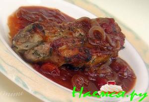 Мясо с гранатовым соусом Мясо с гранатовым соусом