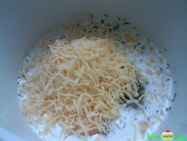 Сырно-горчичный чизкейк