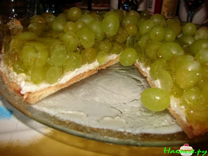 Торт - желе "Зелёный мускат"